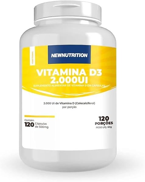 Vitamina D 2000UI Newnutrition