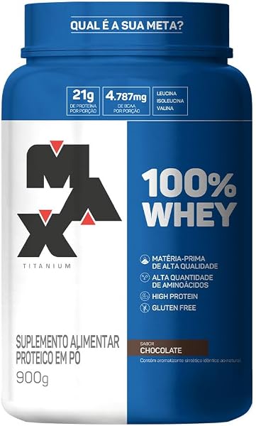 Whey Max Titanium 900G Chocolate