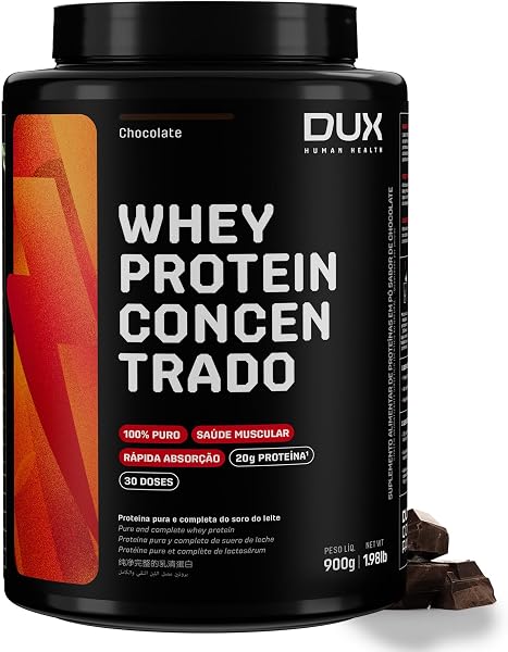 Whey Protein Concentrada Dux Nutrition Lab 900g